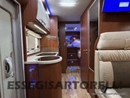 MOTORHOME MOBILVETTA K-YACHT MH 84 GEMELLI E GARAGE 150 CV POWER 2012 EURO 5 pieno