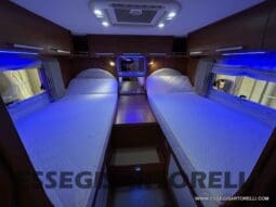 MOTORHOME MOBILVETTA K-YACHT MH 84 GEMELLI E GARAGE 150 CV POWER 2012 EURO 5 pieno