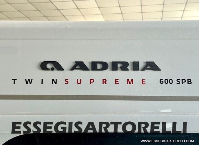 ADRIA NEW TWIN MY 2025 SUPREME EDITION 600 SPB 599 cm TRUMA DIESEL pieno