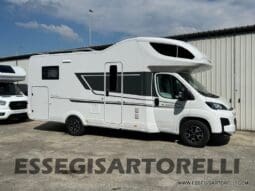 ADRIA NEW CORAL XL A 660 SL GAMMA 2025 LETTI GEMELLI NEW DUCATO MY 25 pieno