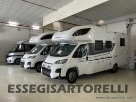 ADRIA NEW CORAL XL A 660 SL GAMMA 2025 LETTI GEMELLI NEW DUCATO MY 25
