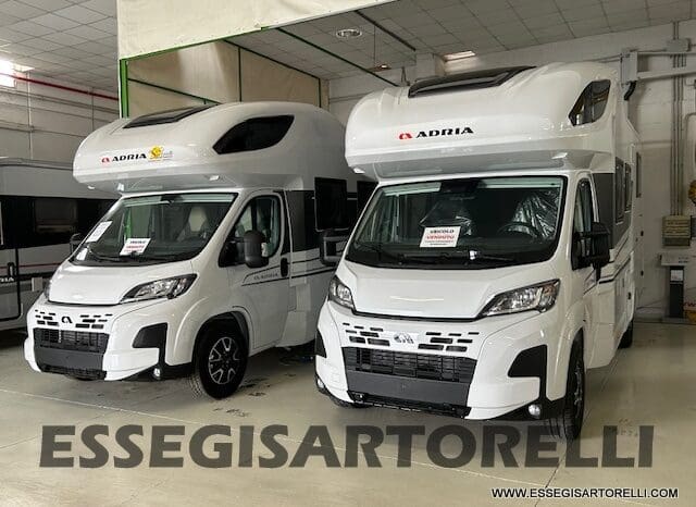 ADRIA NEW CORAL XL A 660 SL GAMMA 2025 LETTI GEMELLI NEW DUCATO MY 25 pieno