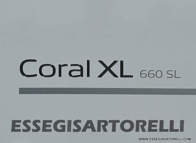 ADRIA NEW CORAL XL A 660 SL GAMMA 2025 LETTI GEMELLI NEW DUCATO MY 25 pieno
