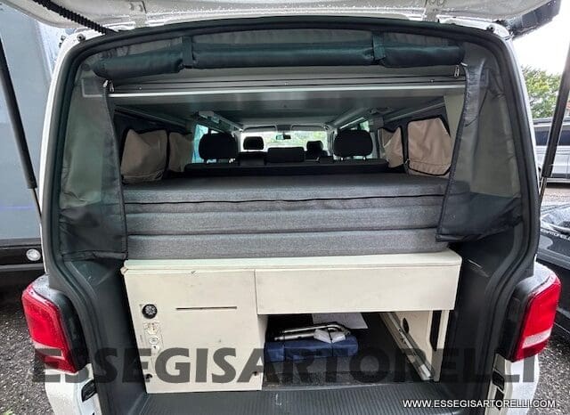 VOLKSWAGEN CALIFORNIA BEACH T5.1 + CAMPERIZZAZIONE 180 CV POWER 2014 KM 123.468 EURO 5 DPF FULL pieno