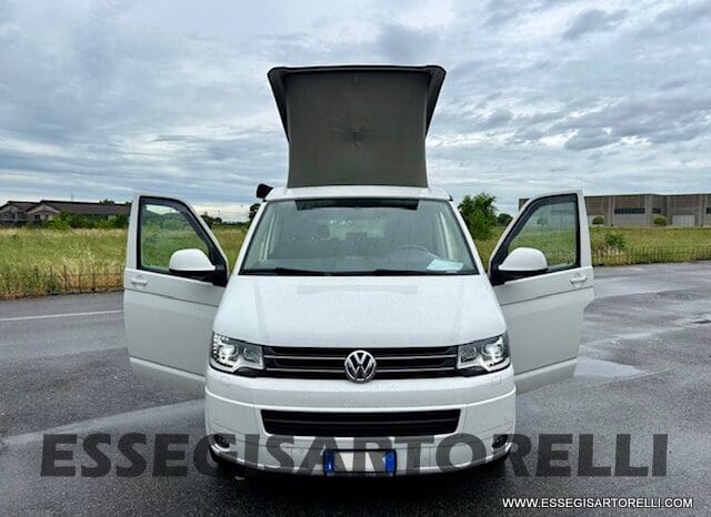 VOLKSWAGEN CALIFORNIA BEACH T5.1 + CAMPERIZZAZIONE 180 CV POWER 2014 KM 123.468 EURO 5 DPF FULL pieno
