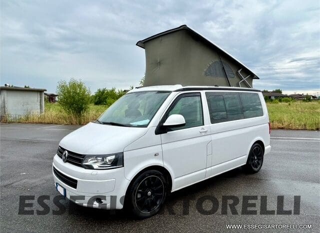 VOLKSWAGEN CALIFORNIA BEACH T5.1 + CAMPERIZZAZIONE 180 CV POWER 2014 KM 123.468 EURO 5 DPF FULL pieno