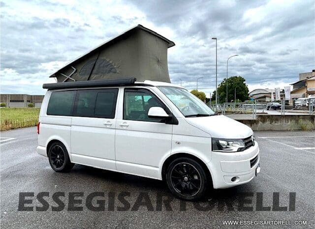VOLKSWAGEN CALIFORNIA BEACH T5.1 + CAMPERIZZAZIONE 180 CV POWER 2014 KM 123.468 EURO 5 DPF FULL pieno