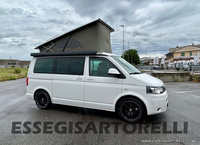 VOLKSWAGEN CALIFORNIA BEACH T5.1 + CAMPERIZZAZIONE 180 CV POWER 2014 KM 123.468 EURO 5 DPF FULL pieno