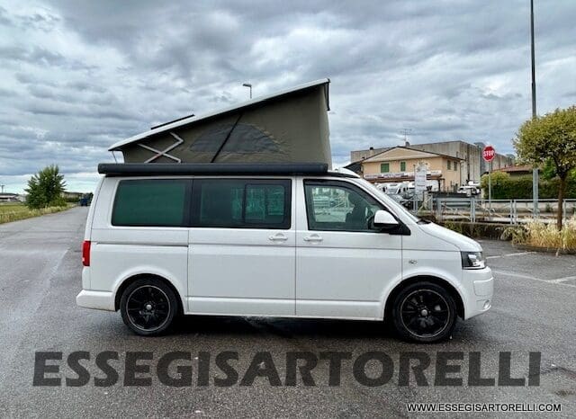 VOLKSWAGEN CALIFORNIA BEACH T5.1 + CAMPERIZZAZIONE 180 CV POWER 2014 KM 123.468 EURO 5 DPF FULL pieno