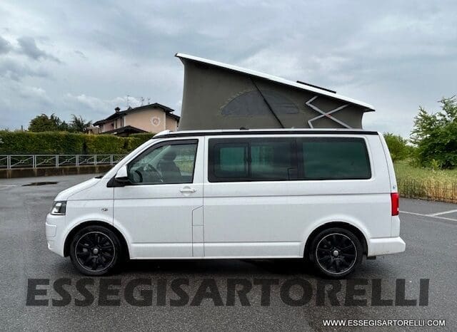 VOLKSWAGEN CALIFORNIA BEACH T5.1 + CAMPERIZZAZIONE 180 CV POWER 2014 KM 123.468 EURO 5 DPF FULL pieno
