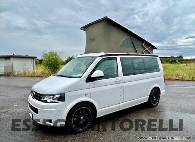 VOLKSWAGEN CALIFORNIA BEACH T5.1 + CAMPERIZZAZIONE 180 CV POWER 2014 KM 123.468 EURO 5 DPF FULL pieno