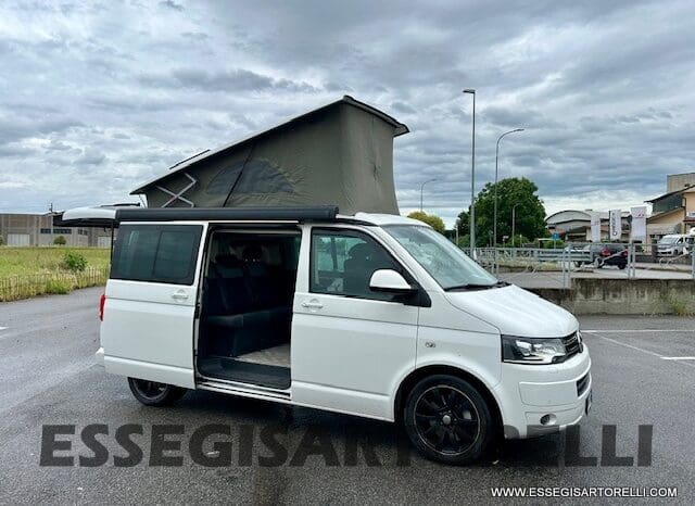 VOLKSWAGEN CALIFORNIA BEACH T5.1 + CAMPERIZZAZIONE 180 CV POWER 2014 KM 123.468 EURO 5 DPF FULL pieno
