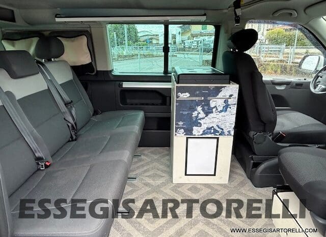 VOLKSWAGEN CALIFORNIA BEACH T5.1 + CAMPERIZZAZIONE 180 CV POWER 2014 KM 123.468 EURO 5 DPF FULL pieno