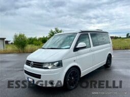 VOLKSWAGEN CALIFORNIA BEACH T5.1 + CAMPERIZZAZIONE 180 CV POWER 2014 KM 123.468 EURO 5 DPF FULL pieno
