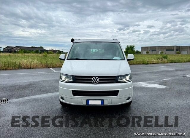 VOLKSWAGEN CALIFORNIA BEACH T5.1 + CAMPERIZZAZIONE 180 CV POWER 2014 KM 123.468 EURO 5 DPF FULL pieno