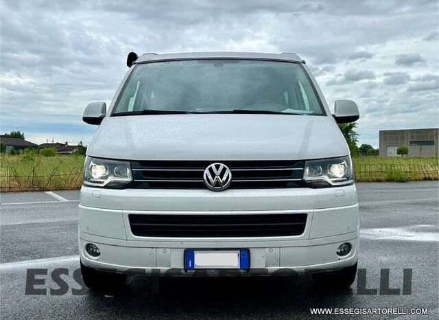 VOLKSWAGEN CALIFORNIA BEACH T5.1 + CAMPERIZZAZIONE 180 CV POWER 2014 KM 123.468 EURO 5 DPF FULL pieno