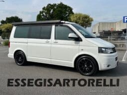 VOLKSWAGEN CALIFORNIA BEACH T5.1 + CAMPERIZZAZIONE 180 CV POWER 2014 KM 123.468 EURO 5 DPF FULL pieno