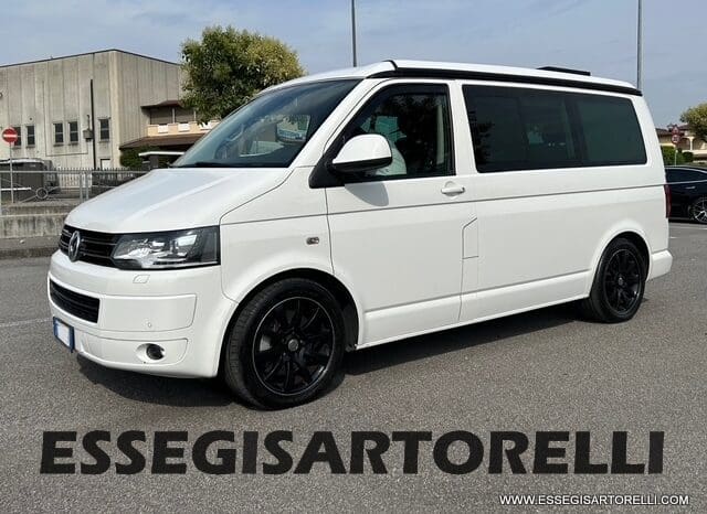 VOLKSWAGEN CALIFORNIA BEACH T5.1 + CAMPERIZZAZIONE 180 CV POWER 2014 KM 123.468 EURO 5 DPF FULL pieno