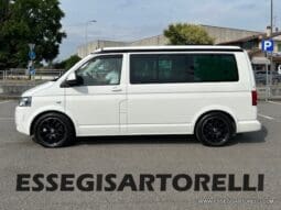 VOLKSWAGEN CALIFORNIA BEACH T5.1 + CAMPERIZZAZIONE 180 CV POWER 2014 KM 123.468 EURO 5 DPF FULL pieno