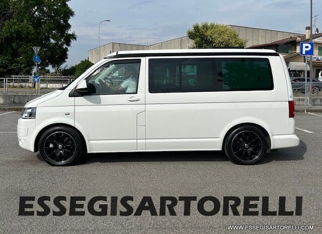 VOLKSWAGEN CALIFORNIA BEACH T5.1 + CAMPERIZZAZIONE 180 CV POWER 2014 KM 123.468 EURO 5 DPF FULL pieno