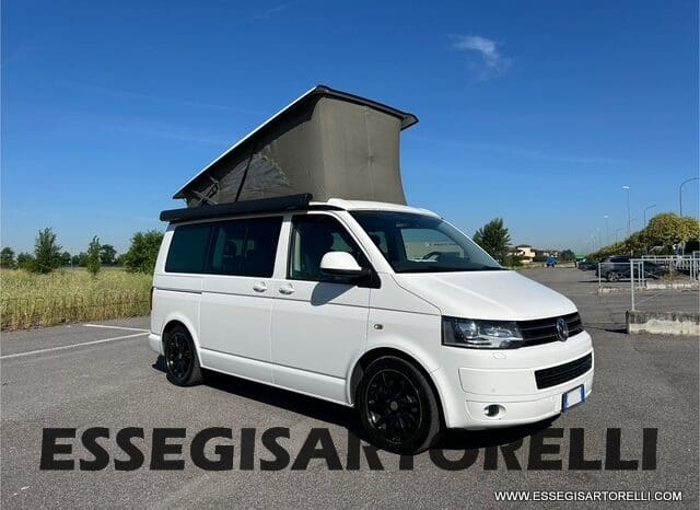VOLKSWAGEN CALIFORNIA BEACH T5.1 + CAMPERIZZAZIONE 180 CV POWER 2014 KM 123.468 EURO 5 DPF FULL pieno