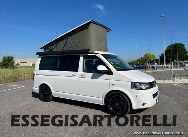 VOLKSWAGEN CALIFORNIA BEACH T5.1 + CAMPERIZZAZIONE 180 CV POWER 2014 KM 123.468 EURO 5 DPF FULL pieno