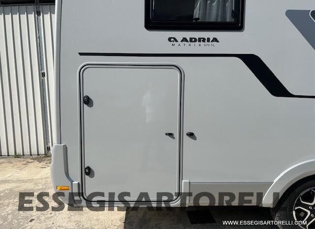 ADRIA MATRIX 60° SELECTION M 670 SL AUTOMATICO SILVER 2025 GEMELLI GARAGE BASCULANTE pieno