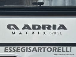 ADRIA MATRIX 60° SELECTION M 670 SL AUTOMATICO SILVER 2025 GEMELLI GARAGE BASCULANTE pieno