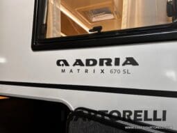 ADRIA MATRIX 60° SELECTION M 670 SL AUTOMATICO SILVER 2025 GEMELLI GARAGE BASCULANTE pieno