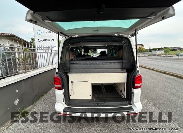 VOLKSWAGEN CALIFORNIA BEACH T5.1 + CAMPERIZZAZIONE 180 CV POWER 2014 KM 123.468 EURO 5 DPF FULL pieno