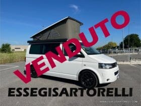 VOLKSWAGEN CALIFORNIA BEACH T5.1 + CAMPERIZZAZIONE 180 CV POWER 2014 KM 123.468 EURO 5 DPF FULL