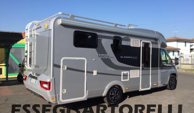 ADRIA MATRIX 50° SILVER COLLECTION M 670 SL GEMELLI GARAGE E BASCULANTE 2016 UNIPRO. 150 POWER pieno