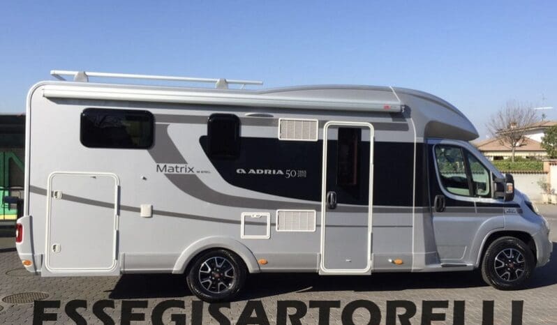 ADRIA MATRIX 50° SILVER COLLECTION M 670 SL GEMELLI GARAGE E BASCULANTE 2016 UNIPRO. 150 POWER pieno