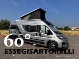 ADRIA TWIN 60° SELECTION 640 SGX PTR AUTOMATICO SILVER 2025 (POP TOP ROOF) POPUOP