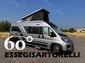 ADRIA TWIN 60° SELECTION 640 SGX PTR AUTOMATICO SILVER 2025 (POP TOP ROOF) POPUOP
