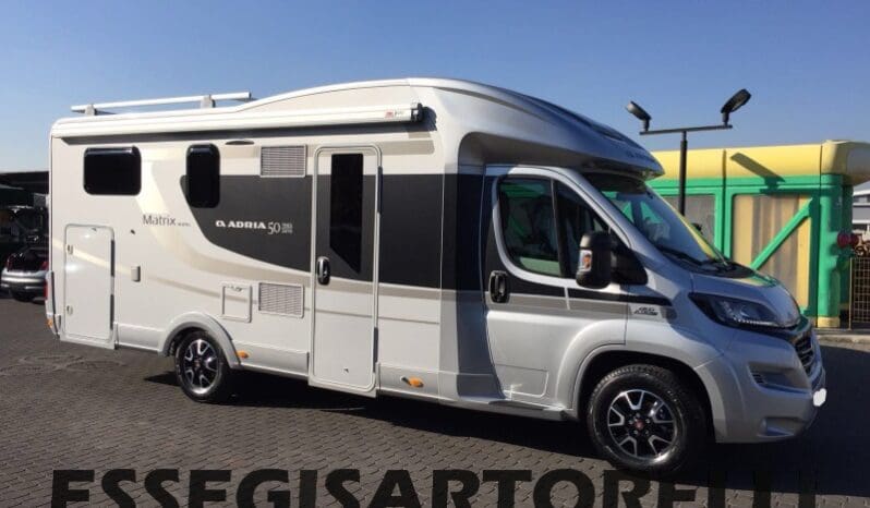 ADRIA MATRIX 50° SILVER COLLECTION M 670 SL GEMELLI GARAGE E BASCULANTE 2016 UNIPRO. 150 POWER pieno
