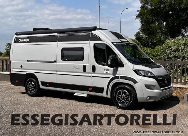 CHAUSSON PREMIUM V 690 AUTOMATICO 2023 POWER UNIPROPR. VAN 636 DOPPIO CLIMA FULL KM 6.108 pieno