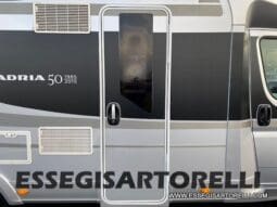 ADRIA MATRIX 50° SILVER COLLECTION M 670 SL GEMELLI GARAGE E BASCULANTE 2016 UNIPRO. 150 POWER pieno