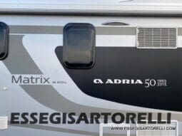 ADRIA MATRIX 50° SILVER COLLECTION M 670 SL GEMELLI GARAGE E BASCULANTE 2016 UNIPRO. 150 POWER pieno
