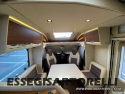 ADRIA MATRIX 50° SILVER COLLECTION M 670 SL GEMELLI GARAGE E BASCULANTE 2016 UNIPRO. 150 POWER pieno
