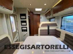 ADRIA MATRIX 50° SILVER COLLECTION M 670 SL GEMELLI GARAGE E BASCULANTE 2016 UNIPRO. 150 POWER pieno