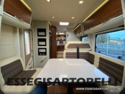 ADRIA MATRIX 50° SILVER COLLECTION M 670 SL GEMELLI GARAGE E BASCULANTE 2016 UNIPRO. 150 POWER pieno