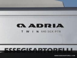 ADRIA TWIN 60° SELECTION 640 SGX PTR AUTOMATICO SILVER 2025 (POP TOP ROOF) POPUOP pieno