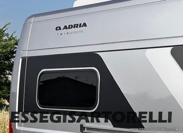 ADRIA TWIN 60° SELECTION 640 SGX PTR AUTOMATICO SILVER 2025 (POP TOP ROOF) POPUOP pieno