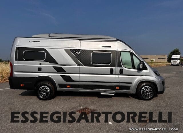 ADRIA TWIN 60° SELECTION 640 SGX PTR AUTOMATICO SILVER 2025 (POP TOP ROOF) POPUOP pieno