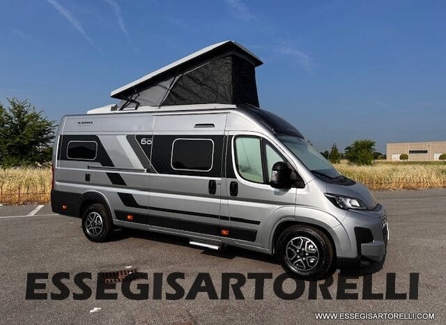 ADRIA TWIN 60° SELECTION 640 SGX PTR AUTOMATICO SILVER 2025 (POP TOP ROOF) POPUOP pieno