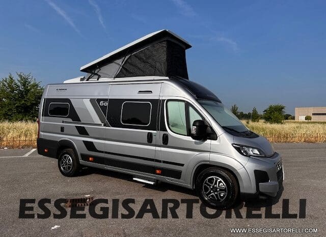 ADRIA TWIN 60° SELECTION 640 SGX PTR AUTOMATICO SILVER 2025 (POP TOP ROOF) POPUOP pieno