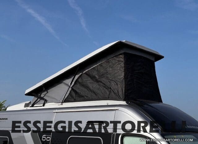 ADRIA TWIN 60° SELECTION 640 SGX PTR AUTOMATICO SILVER 2025 (POP TOP ROOF) POPUOP pieno