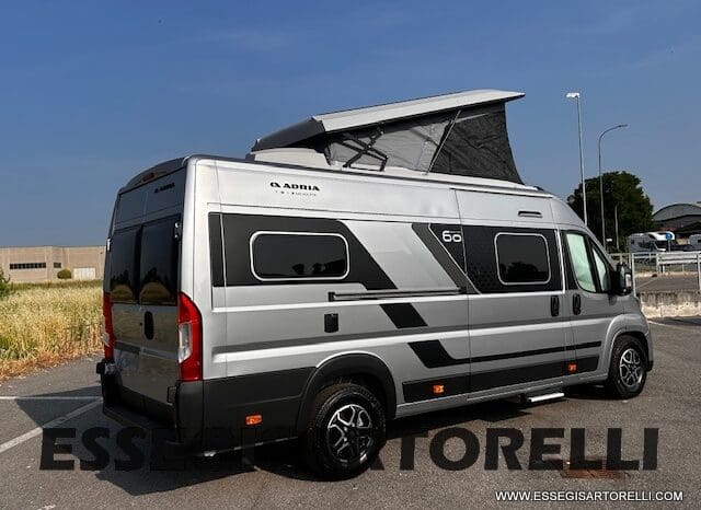 ADRIA TWIN 60° SELECTION 640 SGX PTR AUTOMATICO SILVER 2025 (POP TOP ROOF) POPUOP pieno