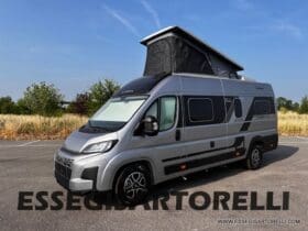 ADRIA TWIN 60° SELECTION 640 SGX PTR AUTOMATICO SILVER 2025 (POP TOP ROOF) POPUOP